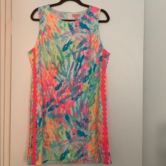Lilly Pulitzer Dresses & Skirts - Lilly Pulitzer Shift Dress, Size 14